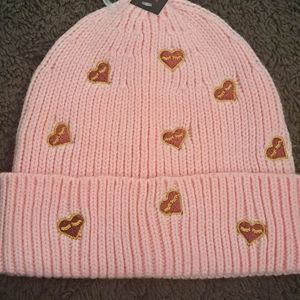 Nobo Heart Allover Beanie